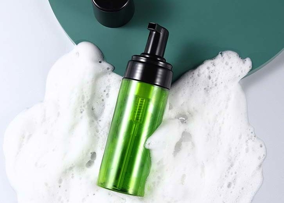 BSCI 150ml αφρίζοντας χεριών σαπουνιών μπουκάλια αντλιών μπουκαλιών πράσινα επαναληπτικής χρήσεως